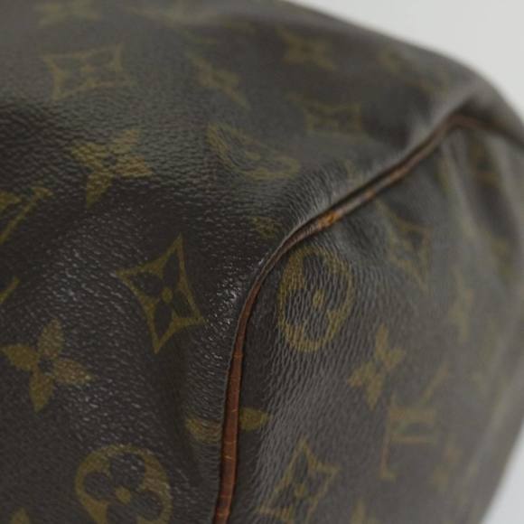 LOUIS VUITTON Monogram Speedy 35 Hand Bag M41524 LV Auth 58547 - Picture 15 of 16